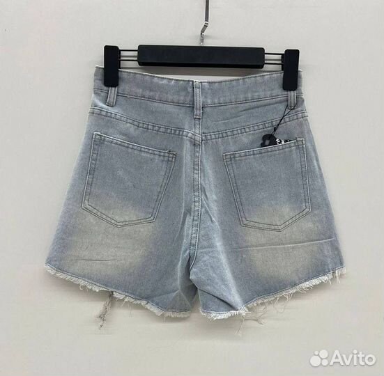 Шорты со стразами