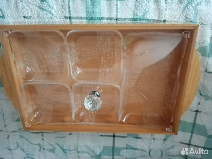 Поднос деревянный