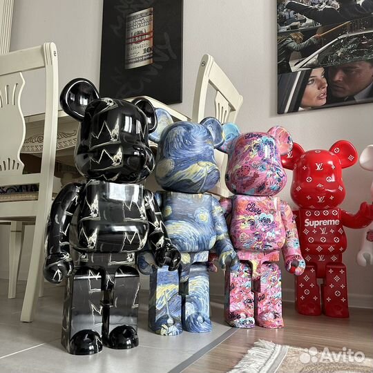 Медведи bearbrick 70 см коллекционные