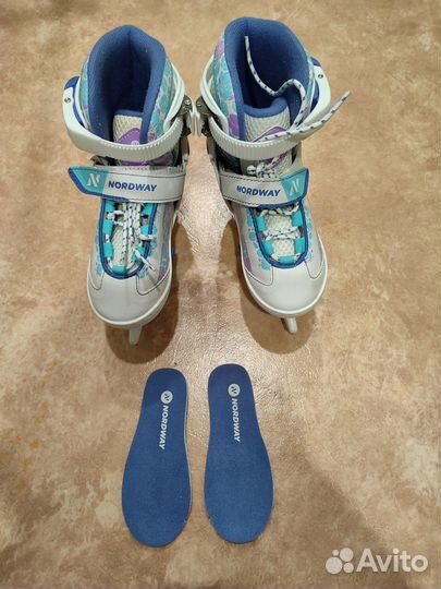 Коньки детские раздвижные 26-31 размер