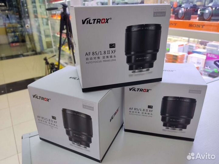 Viltrox AF 85mm f/1.8 II XF STM Fujifilm X новый