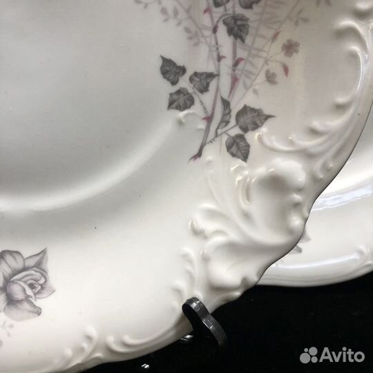 Тарелки Черная роза. Польша