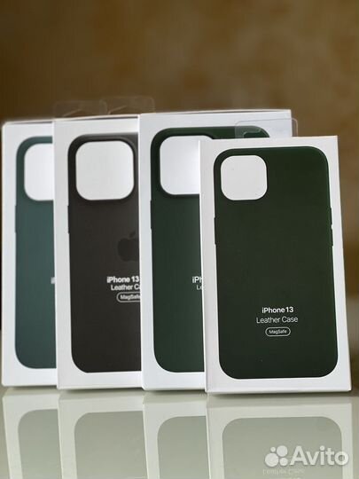 Кожанный чехол magsafe / leather case