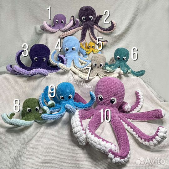 Вязаные игрушки ручной работы