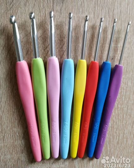 Крючки для вязания набор