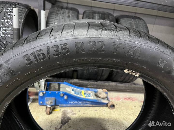 Continental PremiumContact 6 SSR 275/40 R22 и 315/35 R22 111Y