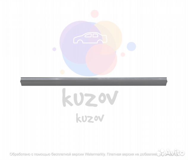 Комплект порогов на VW Pointer