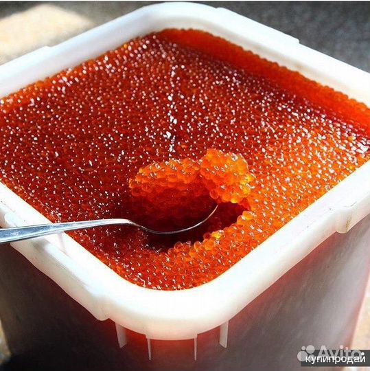 Свежайшая красная икра. Горбуша, кета 2023