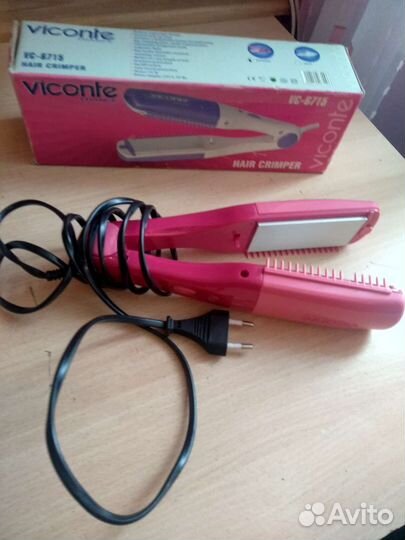 Выпрямитель Viconte france с насадками для гофре