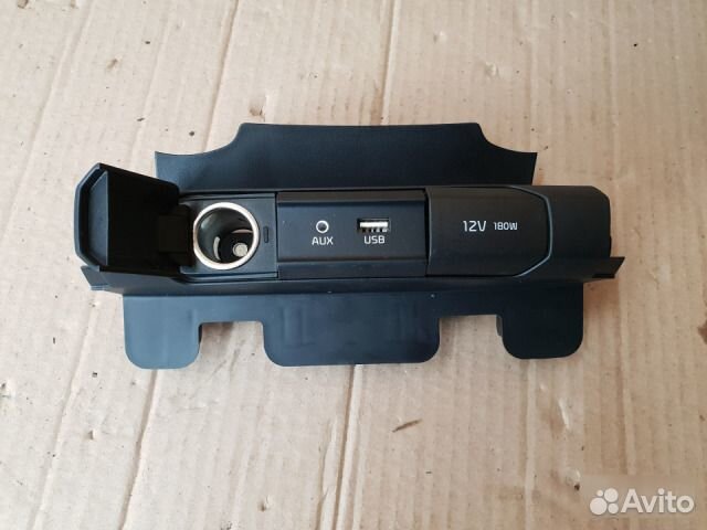 Блок AUX USB Прикуриватель Kia Rio 4