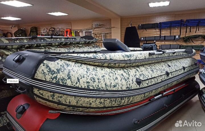 Лодка mishimo family lite DF 430 (Пиксель)