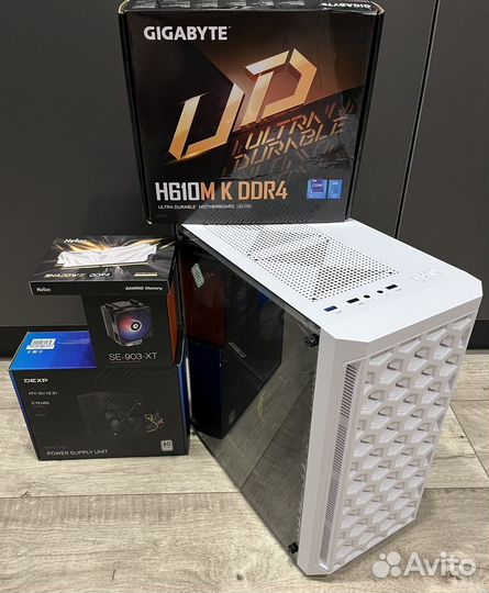 Игровой компьютер intel 12100/16gb/GTX 1660 Super