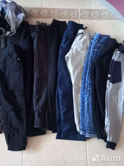Одежда на мальчика 116-140 отдам с 31.07