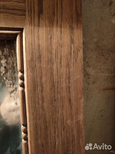 Зеркало напольное с тумбой старинное