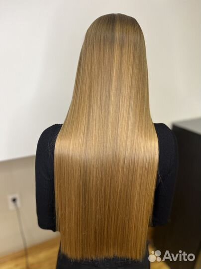 Кератиновое выпрямление