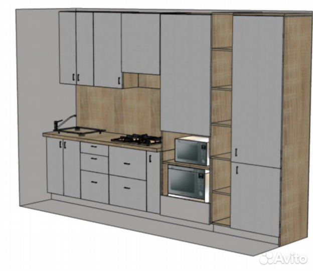 Деталировка и дизайн корпусной мебели
