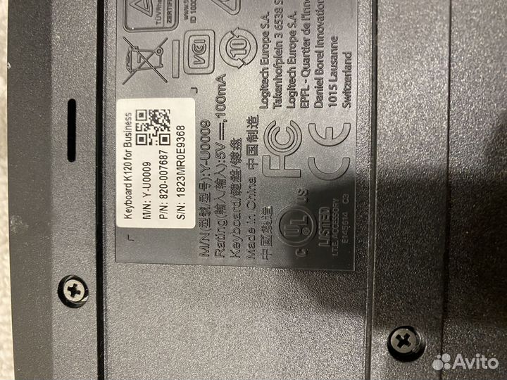 Клавиатура Logitech K120