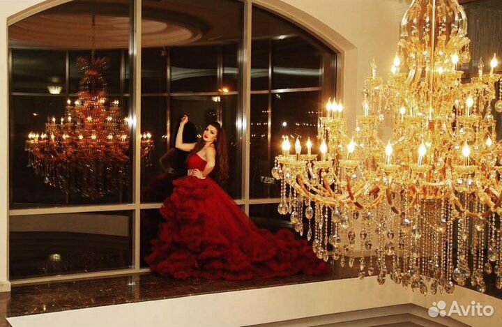 Люстра хрустальная