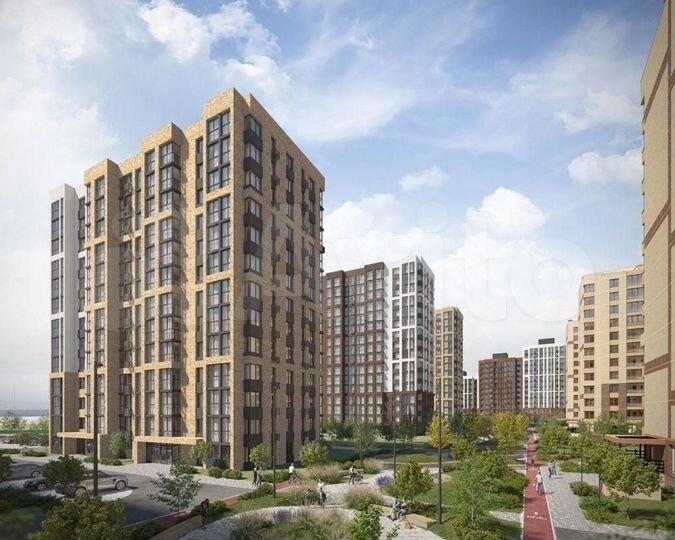 2-к. квартира, 50,3 м², 12/13 эт.