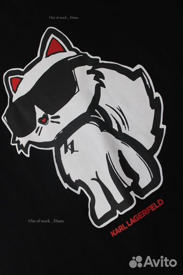 Футболка karl lagerfeld женская