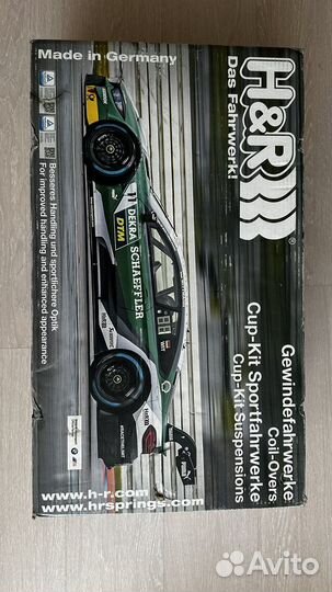 Подвеска H&R monotube coil overs на Mercedes