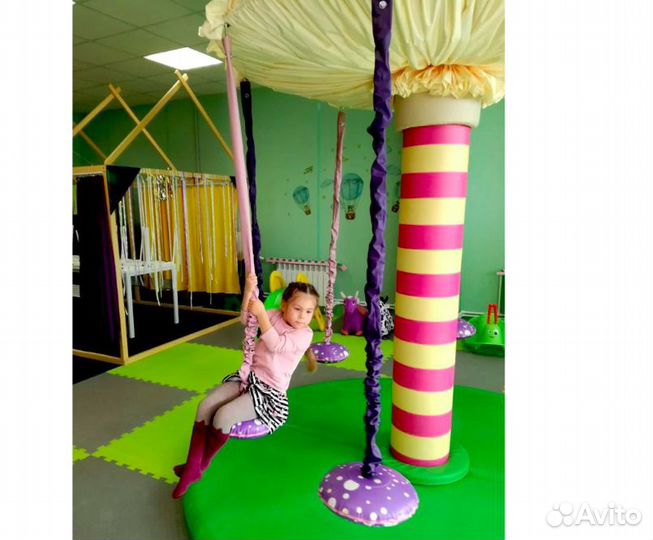 Детская качель круговая для игровых комнат