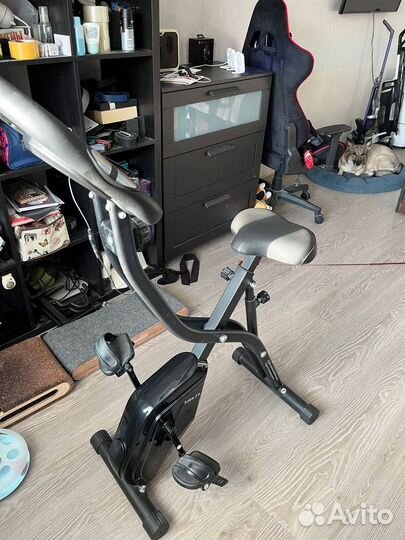 Велотренажер складной компактный