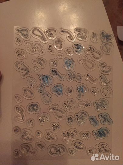 Алфавит для скрапбукинга или творчества