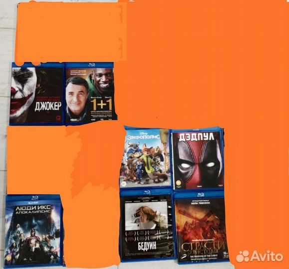 Коллекция фильмов на bluray