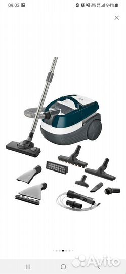 Моющий пылесос Bosch BWD41720