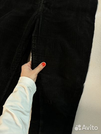 Вельветовые узкие джинсы monki