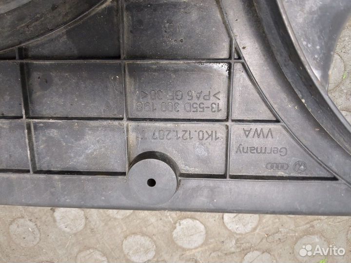 Вентилятор радиатора Volkswagen Caddy, 2005