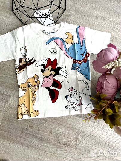 Футболка Zara на девочку 110, 116, 122