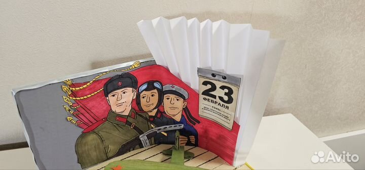 Поделка к 23 февраля в детский сад, школу