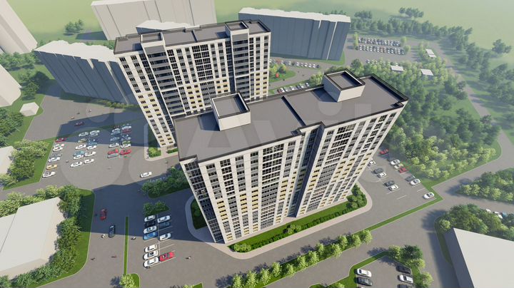3-к. квартира, 86,9 м², 11/18 эт.