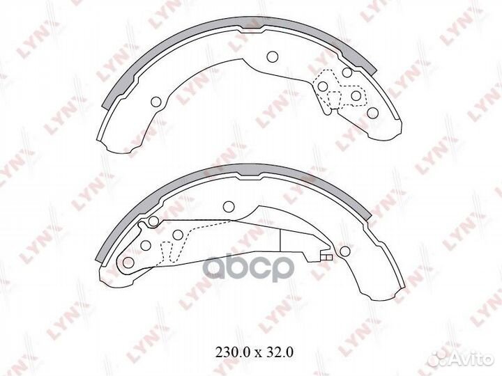 Колодки тормозные задние VW Polo Sedan 1.6 10