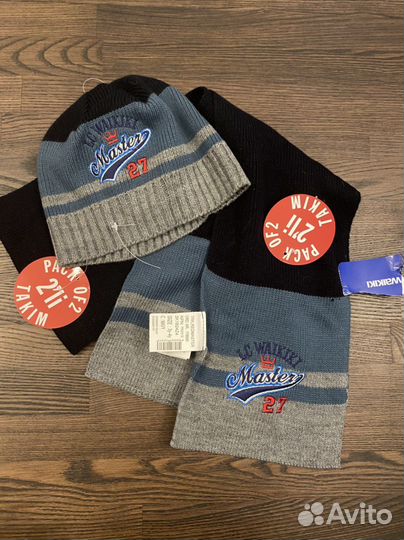 Комплект шапка и шарф lc waikiki новые