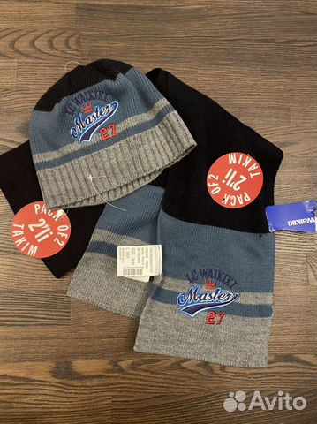 Комплект шапка и шарф lc waikiki новые