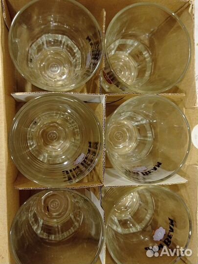 Стакан бокал для виски 6 штук