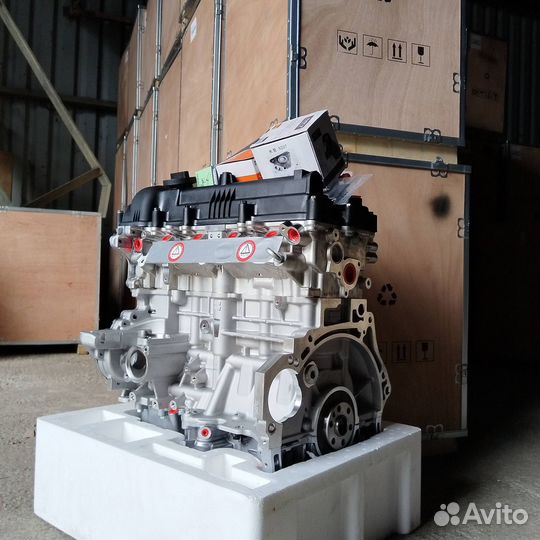 Двигатель на hyundai solaris kia rio ceed 1.6