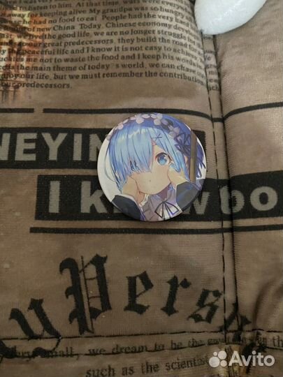 Значки с аниме