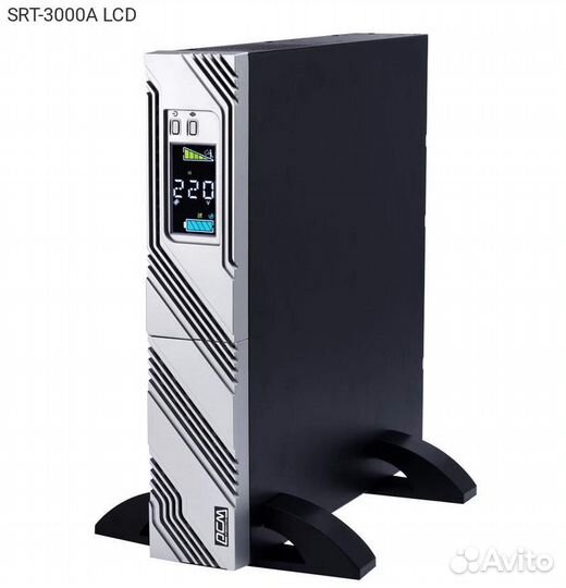 Ибп Powercom Smart RT 3000VA, Rack/Tower 2U, SRT-3