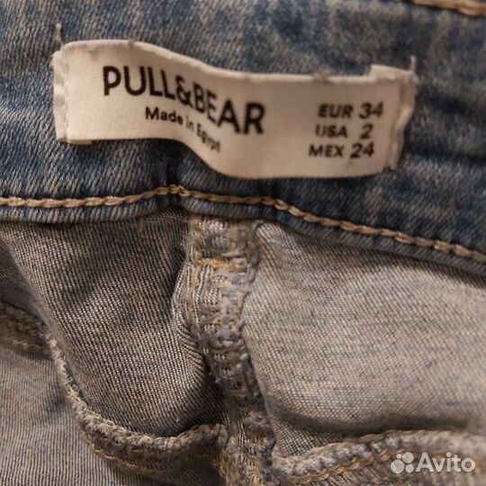 Джинсы pull and bear 34