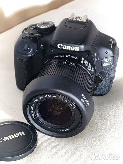 Canon eos 600d kit 18-55