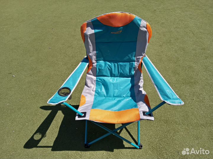 Стул складной усиленный 89х56х105 см