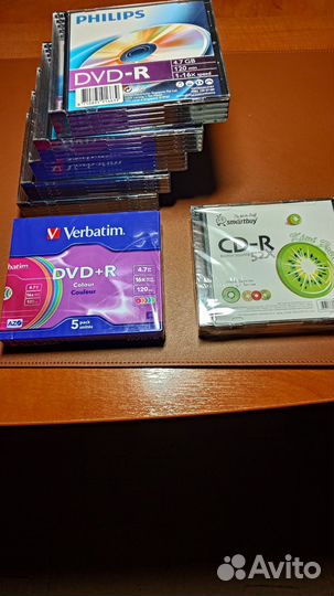 Диски DVD-R, CD-R