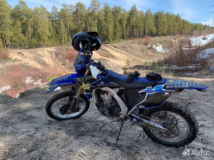 Yamaha wr450f 2014 с птс