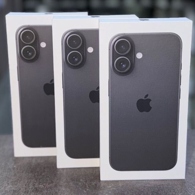 iPhone 16, 128 ГБ, SIM + eSIM