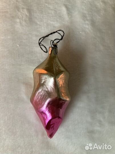 Сосулька елочная игрушка