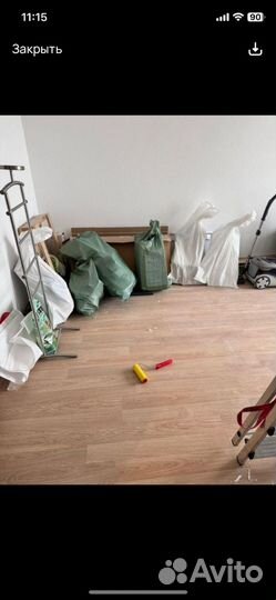 Вывоз мусора хлама,ветки,дерево